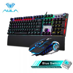 AULA RGB Mechanical Gaming keyboard and mouse Combo