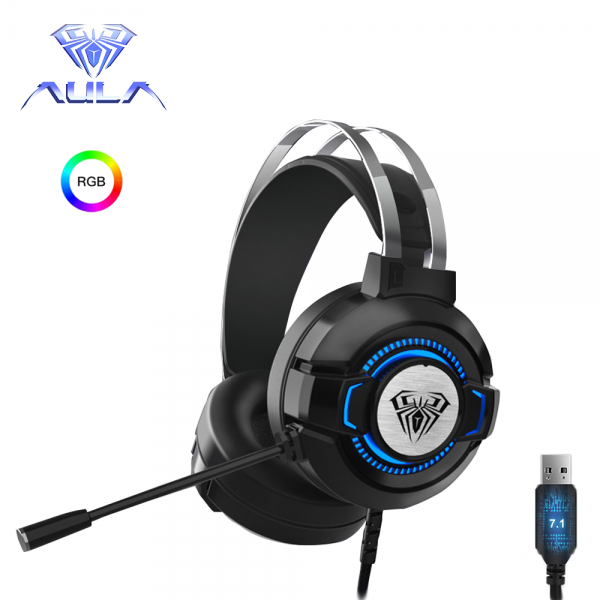 AULA S602 RGB Gaming Headphone Product