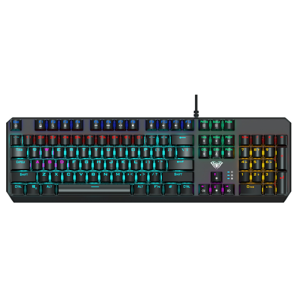 Aula 2066 II RGB Mechanical Gaming Keyboard Black