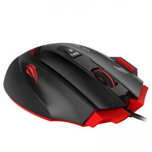 HAVIT GAMENOTE MS1005 RGB Gaming Mouse 7 Buttons and Metal Counter Adjustable Weights – 2400 DPI