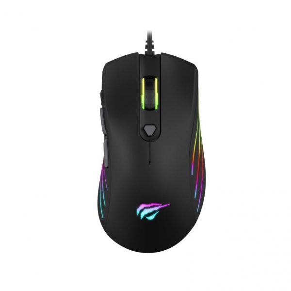 GAMENOTE MS1002 7 Buttons Programmable Software Rgb Gaming Mouse - 7200Dpi