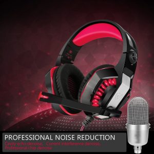 KOTION EACH G2000 PRO USB 7.1 Led Gaming Headset Red-10