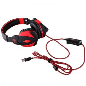 KOTION EACH G4000 USB Led Gaming Headset Red-8