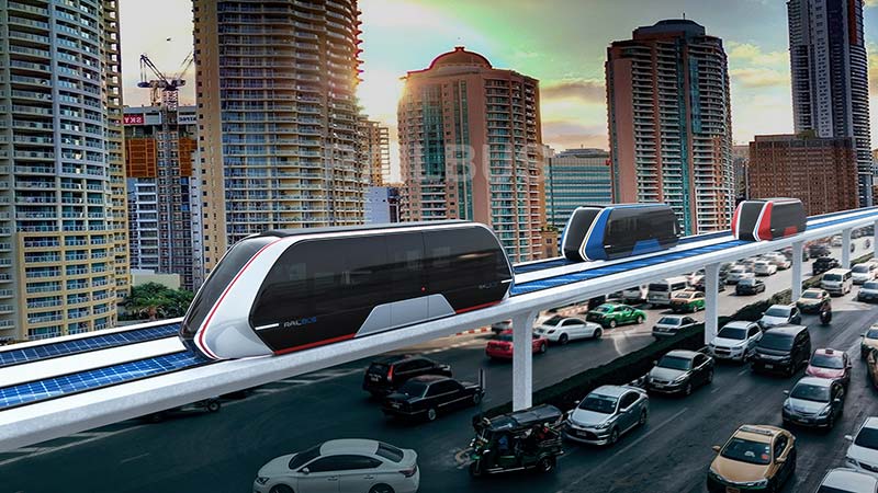 ريل باص .. حل جديد مستدام ومجدي وصديق للبيئة لحل مشكلات الازدحام في وسائل النقل العام ريل باص .. حل جديد مستدام ومجدي وصديق للبيئة لحل مشكلات الازدحام في وسائل النقل العام