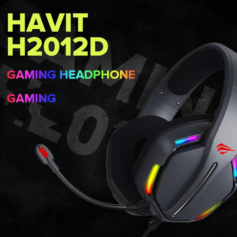 HAVIT Gamenote 2012d RGB Gaming Headset for Multiplatform 4