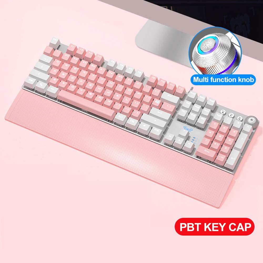 Aula-F2088-Gaming-Keyboard-Brown-Switches-Pink-White-3