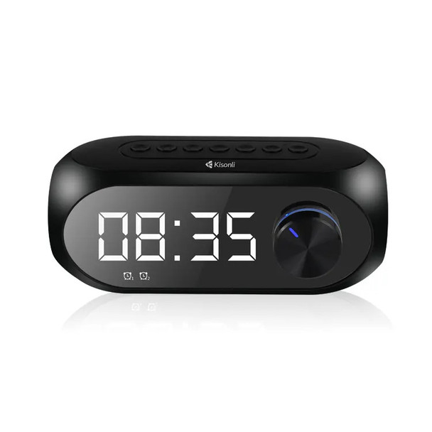 Kisonli LP-2S RGB Bluetooth Speaker Music Alarm Clock 3