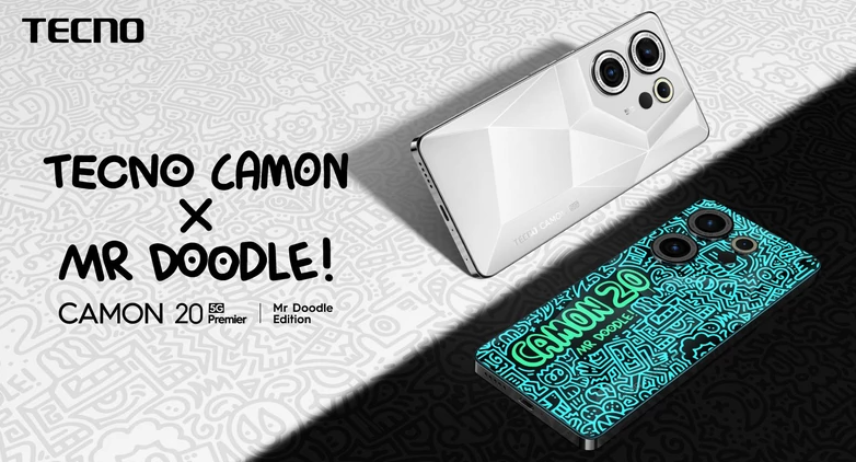 TECNO تطلق إصدار “Mr Doodle” من سلسلة هواتف CAMON 20