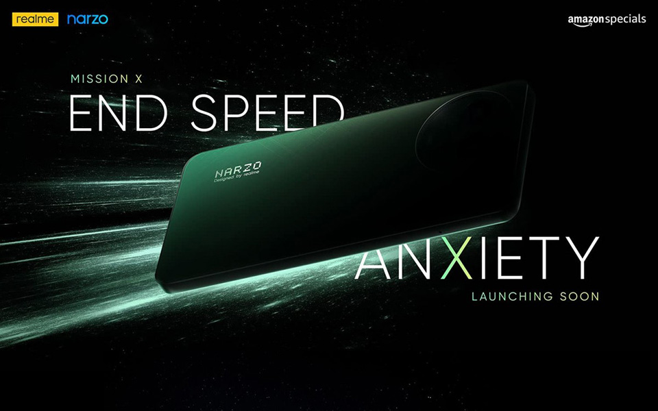 إعلان تشويقي من Realme لهاتف Narzo 60x 5G المرتقب