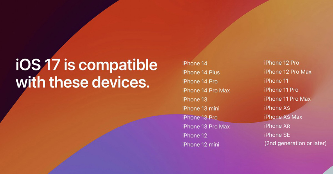 تحديثات iOS 17 وiPadOS 17 تتوفر الآن وهذه هي الأجهزة المتوافقة!