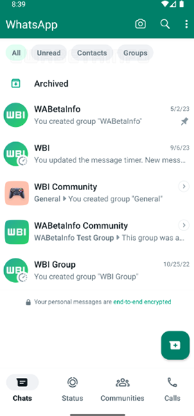 تطبيق WhatsApp يستعد لإضافة ميزة لإدارة الدردشة الجماعية بكفاءة أعلى تطبيق WhatsApp يستعد لإضافة ميزة لإدارة الدردشة الجماعية بكفاءة أعلى