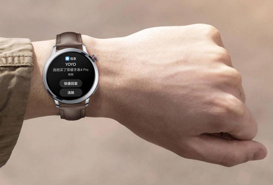 ساعة Honor Watch 4 Pro الذكية تنطلق بميزة دعم eSIM وعمر شحن 10 أيام