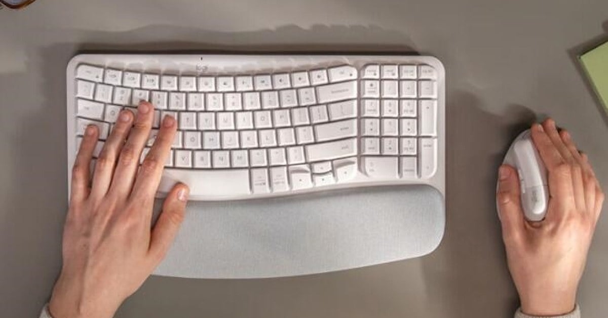 لوجيتك تطلق لوحة مفاتيح Wave Keys المريحة لوجيتك تطلق لوحة مفاتيح Wave Keys المريحة