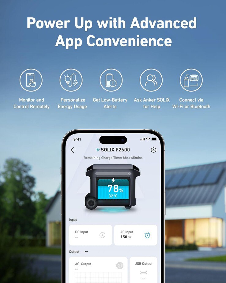 ‏Anker تطلق محطة الطاقة المحمولة Anker SOLIX F2600