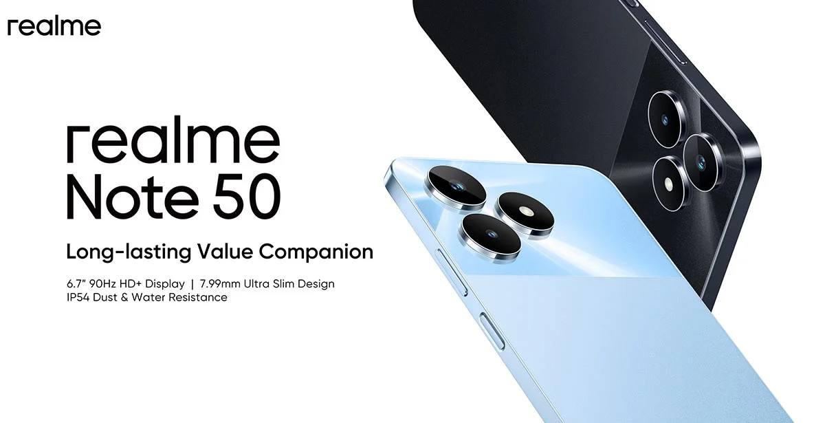 Realme تستعد للإعلان عن Realme Note 50 في حدث يعقد في 23 من يناير