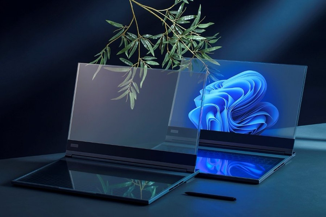 لينوفو تخطط للإعلان عن نموذج لجهاز حاسب بتصميم شفاف في MWC 2024