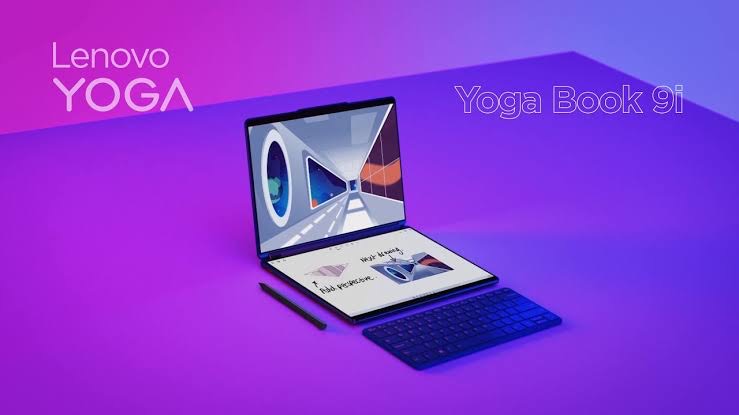 جهاز Lenovo Yoga Book 9i 2024 متاح للشراء مع شاشة OLED مزدوجة