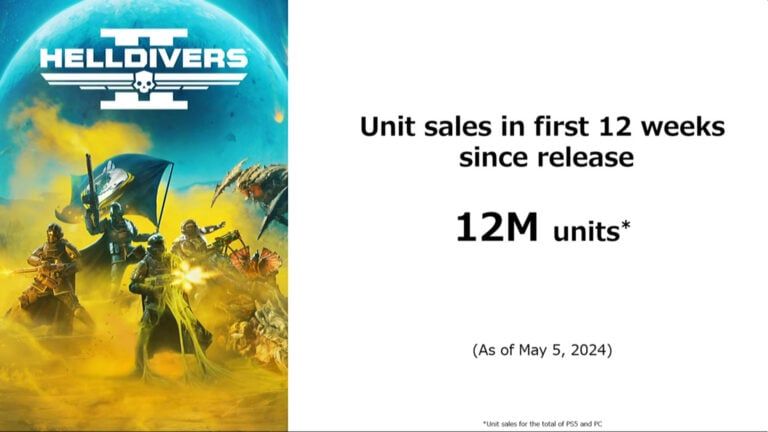لعبة Helldivers 2 باعت 12 مليون نسخة