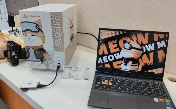 أجهزة Colorful Colorfire MEOW المخصصة للألعاب تنطلق لأسواق جديدة #Computex2024