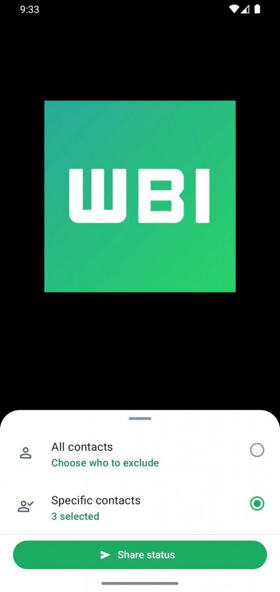 الإصدار التجريبي الجديد من تطبيق WhatsApp لنظام أندرويد يختبر ضوابط أفضل للخصوصية لتحديثات الحالة