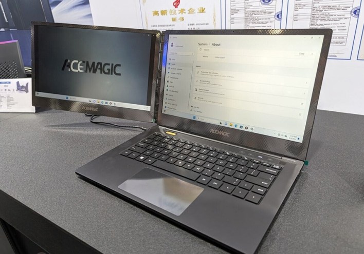 Acemagic تكشف عن جهاز حاسب بشاشة مزدوجة ومعالج Alder Lake في مؤتمر #Computex2024