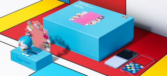 إطلاق جهاز Galaxy Z Flip 6 Doraemon Limited Edition في هونغ كونغ وهو متاح للطلب المسبق