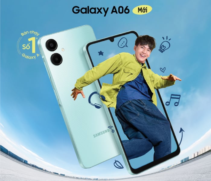 سامسونج تطلق هاتف Galaxy A06 متوسط التكلفة بمعالج Helio G85