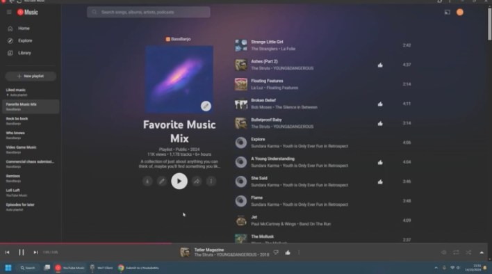YouTube Music قد يتيح تحميل صور مصغرة لقوائم التشغيل المخصصة