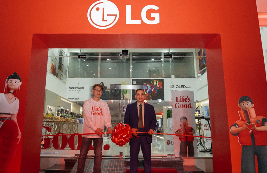 إل جي تطلق متجرها الرائد في المملكة العربية السعودية بحفل افتتاح كبير