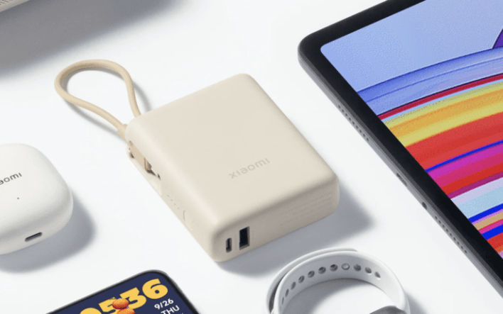 شاومي تطلق جهاز باور بانك جديد بقوة 165 واط مع كابل USB-C مدمج وإصدار أصغر بقدرة 33 واط