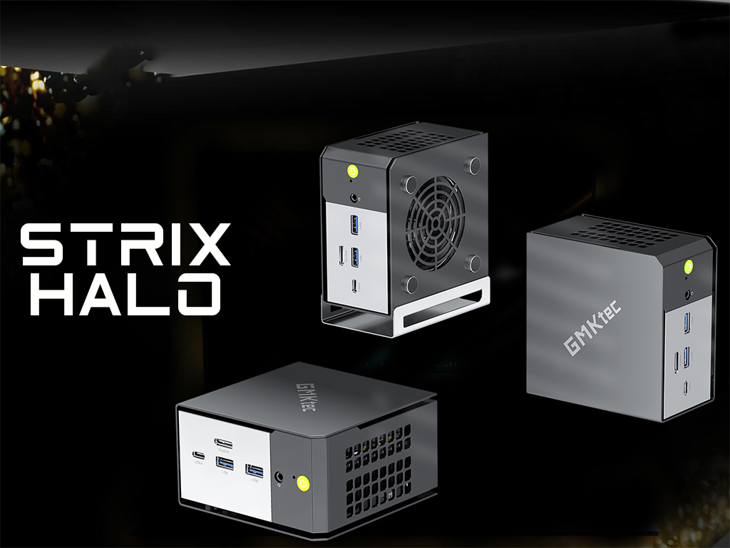 GMKtec تطلق أول حاسب مصغر بمعالج AMD Ryzen AI Max+ 395