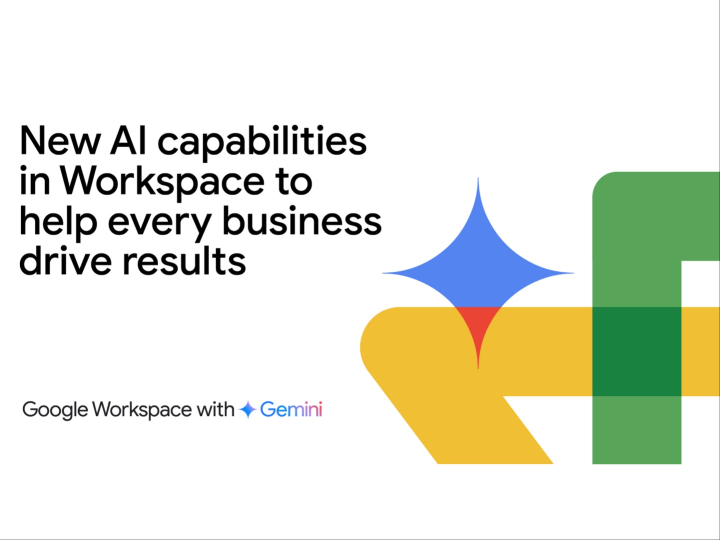 Google تعلن عن عدة تحسينات لأدوات Workspace بميزات ذكاء اصطناعي لتعزيز نتائج الأعمال