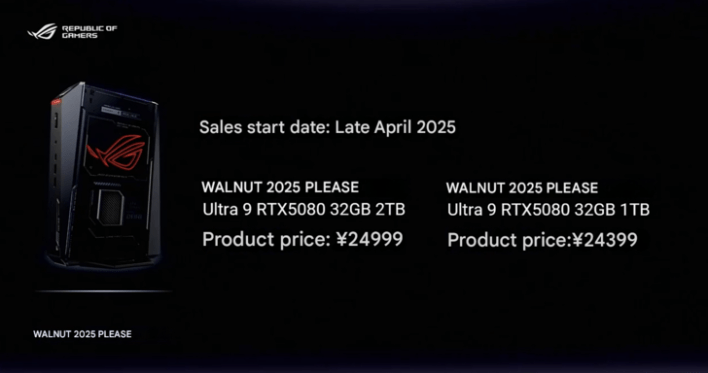 Asus تكشف عن قرب طرح حاسب الألعاب المصغر ROG NUC 2025 المزود ببطاقة RTX 5080