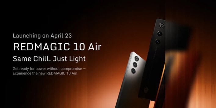 الإعلان عن موعد الإطلاق العالمي والعروض المسبقة لهاتف RedMagic 10 Air المخصص للألعاب