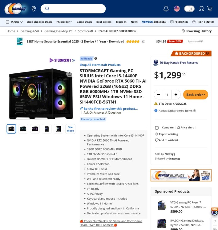 تسريبات عن RTX 5060 تكشف نهاية أجهزة إنيفيديا الاقتصادية للألعاب