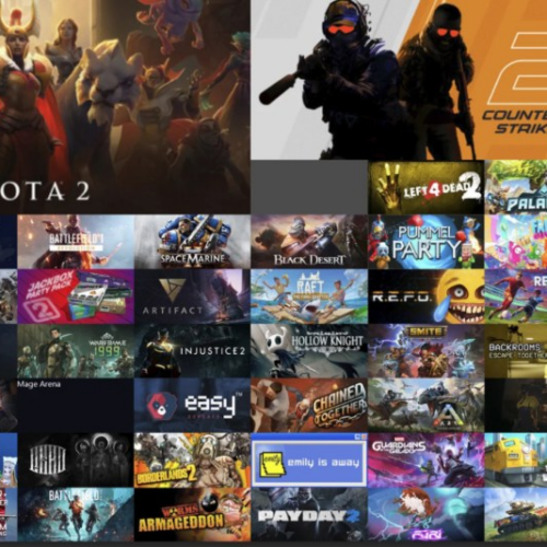أداة ويب مفتوحة المصدر تتيح إنشاء ملصق لمكتبة Steam مُرتب حسب مدة اللعب