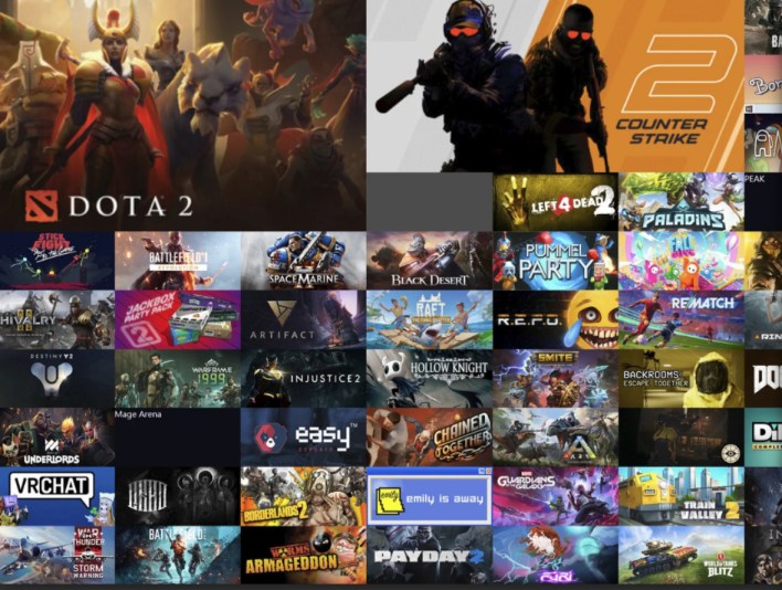 أداة ويب مفتوحة المصدر تتيح إنشاء ملصق لمكتبة Steam مُرتب حسب مدة اللعب أداة ويب مفتوحة المصدر تتيح إنشاء ملصق لمكتبة Steam مُرتب حسب مدة اللعب