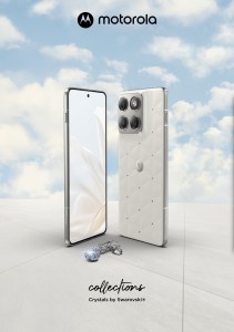 Motorola تمنح Edge 70 نسخة فاخرة مرصعة بكريستالات Swarovski