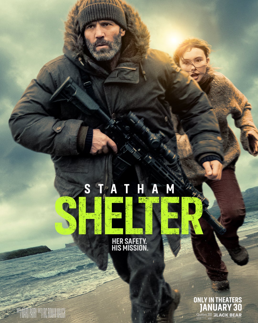 مخرج فيلم Shelter يكشف عن العرض الترويجي الأول ويصف جايسون ستاثام بأنه أفضل "شريك رقص"